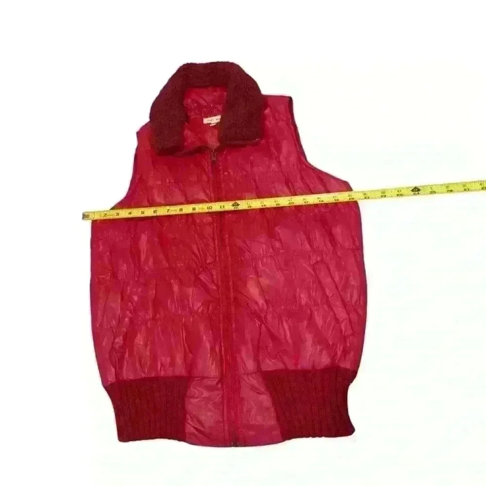Millie épie vest size M red detachable collar - Picture 2 of 11